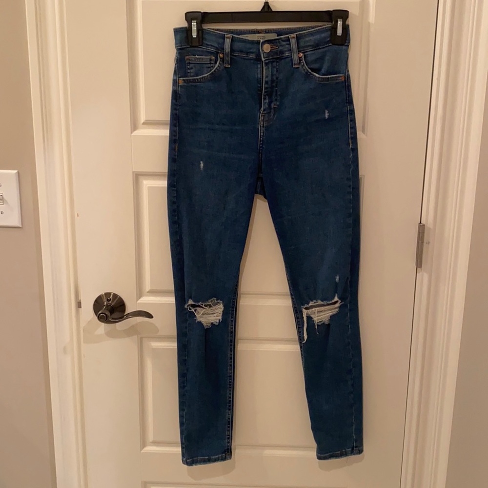 Top Shop High Rise Skinny Jeans